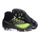 Nike Magista Obra II FG Nouveau Chaussures Foot Noir Jaune