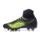 Nike Magista Obra II FG Nouveau Chaussures Foot Noir Jaune