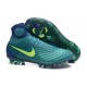 Nike Magista Obra II FG Nouveau Chaussures Foot Vert Jaune