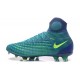 Nike Magista Obra II FG Nouveau Chaussures Foot Vert Jaune