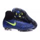 Nike Magista Obra II FG Nouveau Chaussures Foot Bleu Noir Jaune