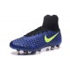 Nike Magista Obra II FG Nouveau Chaussures Foot Bleu Noir Jaune