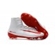 Nike Crampon Football Mercurial Superfly 5 FG Homme Blanc Rouge