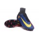 Nike Crampon Football Mercurial Superfly 5 FG Barcelona FC Bleu