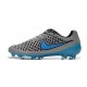 Nike Magista Opus FG Chaussure de Sport Homme Gris Bleu