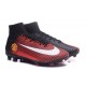 Nike Mercurial Superfly V FG Chaussure de Foot Manchester United FC Rouge