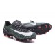 Crampon de Football Nouveau Nike Mercurial Vapor 11 FG Noir Blanc Vert