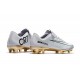 Nike Mercurial Vapor Vitórias XI CR7 FG ACC Chaussures Foot Blanc Or