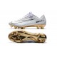 Nike Mercurial Vapor Vitórias XI CR7 FG ACC Chaussures Foot Blanc Or