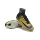 Nike Mercurial Superfly V FG Chaussure de Foot Noir Jaune