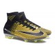 Nike Mercurial Superfly V FG Chaussure de Foot Noir Jaune