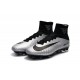 Nike Mercurial Superfly V FG Chaussure de Foot Argent Noir