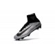 Nike Mercurial Superfly V FG Chaussure de Foot Argent Noir