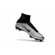 Nike Mercurial Superfly V FG Chaussure de Foot Argent Noir