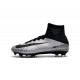 Nike Mercurial Superfly V FG Chaussure de Foot Argent Noir