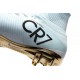 Nike Mercurial Superfly V CR7 Vitórias FG Chaussure de Foot Blanc Or