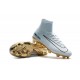 Nike Mercurial Superfly V CR7 Vitórias FG Chaussure de Foot Blanc Or