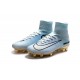 Nike Mercurial Superfly V CR7 Vitórias FG Chaussure de Foot Blanc Or