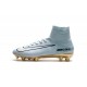 Nike Mercurial Superfly V CR7 Vitórias FG Chaussure de Foot Blanc Or