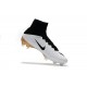 Nouveaux Crampons Football Nike Mercurial Superfly 5 FG ACC Blanc Or Noir