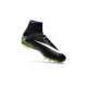 Crampon de Foot Nouvelles Nike HyperVenom Phantom II FG Noir Vert Blanc