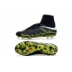 Crampon de Foot Nouvelles Nike HyperVenom Phantom II FG Noir Vert Blanc