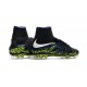 Crampon de Foot Nouvelles Nike HyperVenom Phantom II FG Noir Vert Blanc