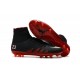 Crampon de Foot Neymar Jordan Nike HyperVenom Phantom II FG Noir Rouge