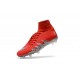 Crampon de Foot Neymar Jordan NJR Nike HyperVenom Phantom II FG Rouge Argent