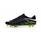 Nike Hypervenom Phinish FG Chaussures Football Noir Vert