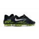 Nike Hypervenom Phinish FG Chaussures Football Noir Vert