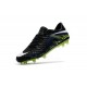 Nike Hypervenom Phinish FG Chaussures Football Noir Vert