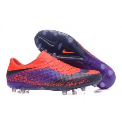 Nike Hypervenom Phinish FG Chaussures Football Rouge Violet