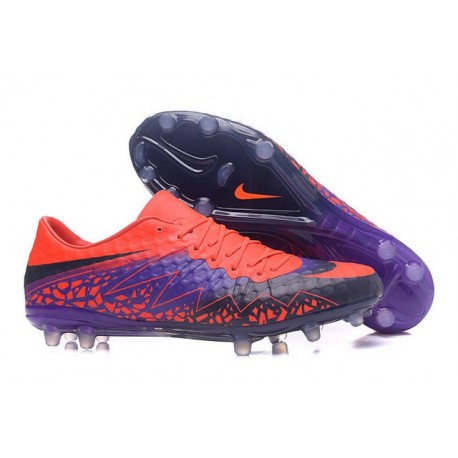 Nike Hypervenom Phinish FG Chaussures Football Rouge Violet