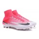 Nouveaux Crampons Football Nike Mercurial Superfly 5 FG ACC Rouge Blanc Noir