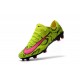 Nike Mercurial Vapor XI FG ACC Chaussures Foot Jaune Rose