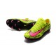 Nike Mercurial Vapor XI FG ACC Chaussures Foot Jaune Rose