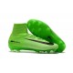 Nouveaux Crampons Football Nike Mercurial Superfly 5 FG ACC Vert Noir