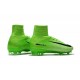 Nouveaux Crampons Football Nike Mercurial Superfly 5 FG ACC Vert Noir