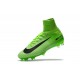 Nouveaux Crampons Football Nike Mercurial Superfly 5 FG ACC Vert Noir