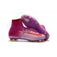 Nouveaux Crampons Football Nike Mercurial Superfly 5 FG ACC Rouge Rose