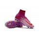 Nouveaux Crampons Football Nike Mercurial Superfly 5 FG ACC Rouge Rose