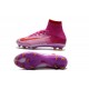 Nouveaux Crampons Football Nike Mercurial Superfly 5 FG ACC Rouge Rose