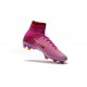 Nouveaux Crampons Football Nike Mercurial Superfly 5 FG ACC Rouge Rose