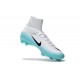 Nouveaux Crampons Football Nike Mercurial Superfly 5 FG ACC Blanc Bleu Noir