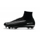 Nouveaux Crampons Football Nike Mercurial Superfly 5 FG ACC Noir Gris