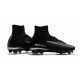 Nouveaux Crampons Football Nike Mercurial Superfly 5 FG ACC Noir Gris