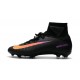 Nouveaux Crampons Football Nike Mercurial Superfly 5 FG ACC Noir Orange