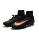 Nouveaux Crampons Football Nike Mercurial Superfly 5 FG ACC Noir Orange