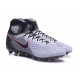 Nike Magista Obra 2 FG Homme 2017 Crampon de Football Gris Noir